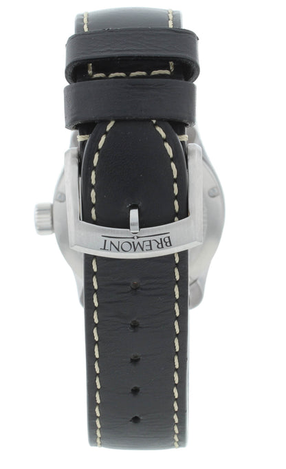 Bremont Solo 37 Stainless Steel White Dial Automatic Mens Watch SOLO37-SI-R-S