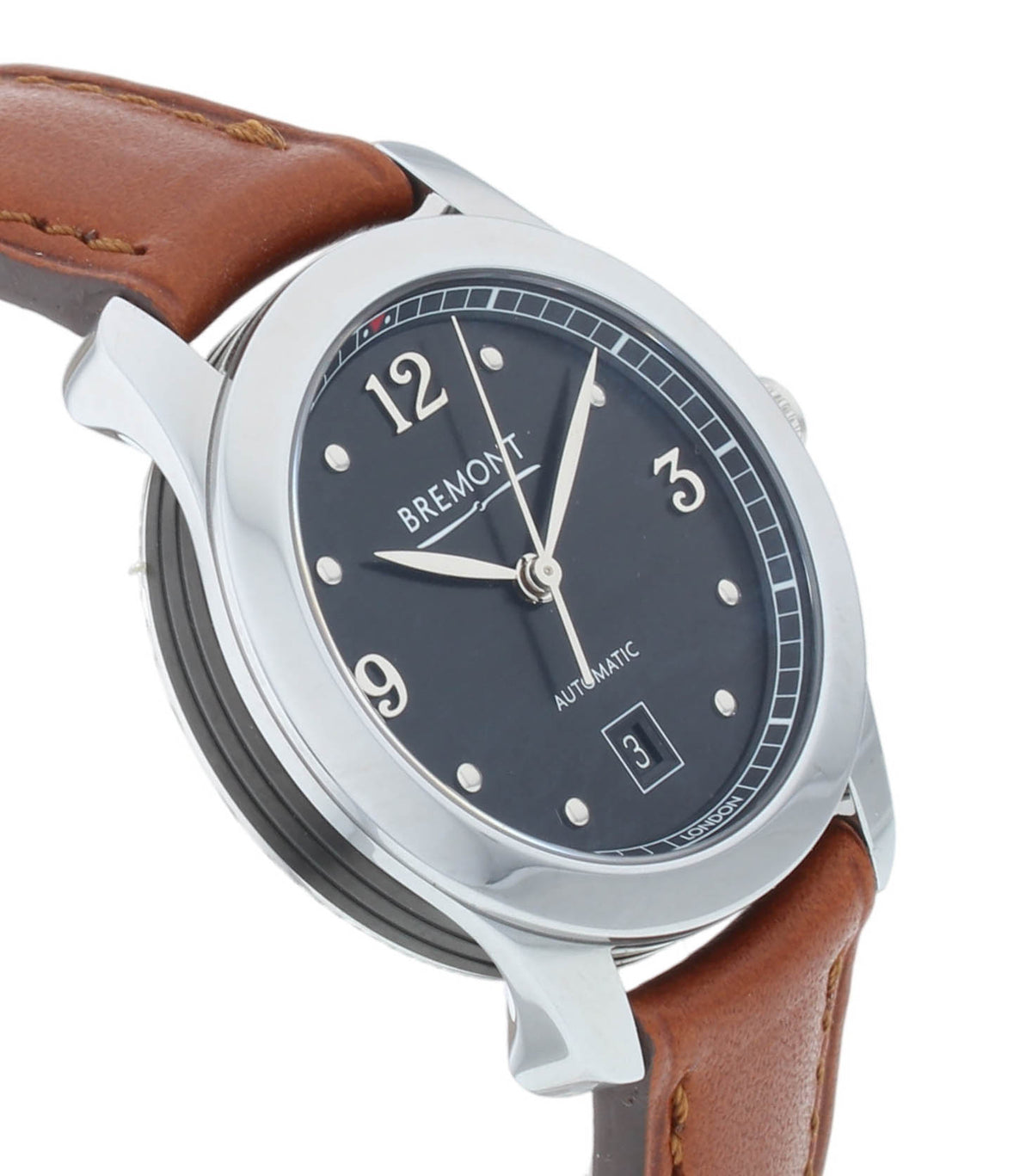Bremont Solo 34mm Automatic Black Dial Ladies Watch SOLO34-AJ-BK-R-S