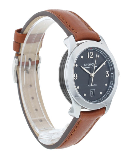 Bremont Solo 34mm Automatic Black Dial Ladies Watch SOLO34-AJ-BK-R-S