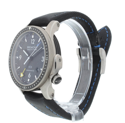 Bremont Boeing Model One GMT Black Dial 43mm Automatic Men's Watch BM1-GMT-T-R-S