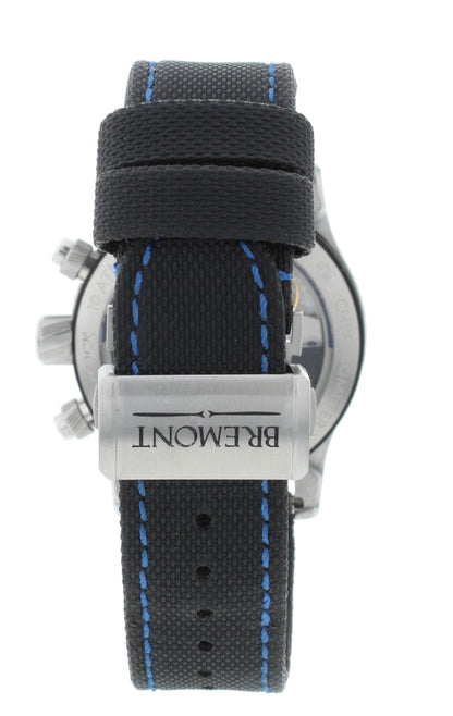 Bremont Boeing 247 Chronograph Black Dial 43mm Automatic Mens Watch BM247-BK-R-S