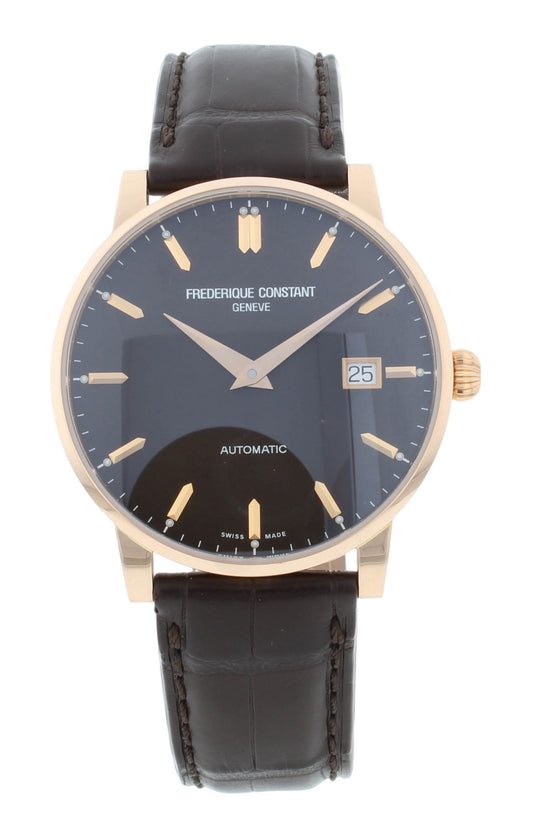 Frederique Constant Slimline Automatic 37mm 18k Rose Gold Men's Watch FC-316C5B9