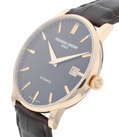 Frederique Constant Slimline Automatic 37mm 18k Rose Gold Men's Watch FC-316C5B9