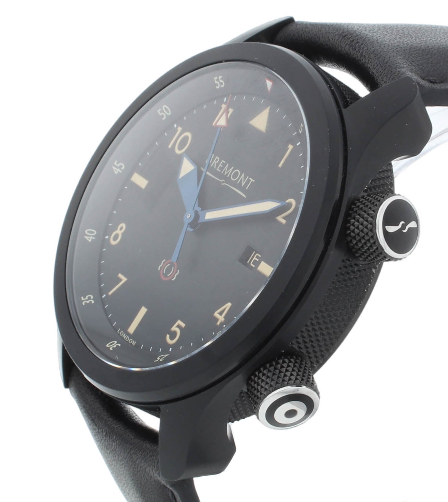 Bremont U-2 Jet Black 43mm Automatic Black Dial Men's Watch U2-51-MICHAEL-WONG-S