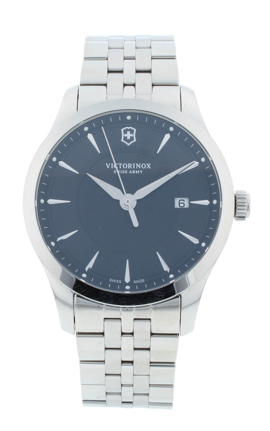 Victorinox Alliance 40mm Black Dial Quartz Stainless Steel Men's Watch 241801