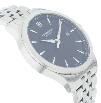 Victorinox Alliance 40mm Black Dial Quartz Stainless Steel Men's Watch 241801