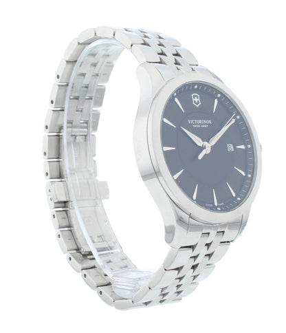 Victorinox Alliance 40mm Black Dial Quartz Stainless Steel Men's Watch 241801