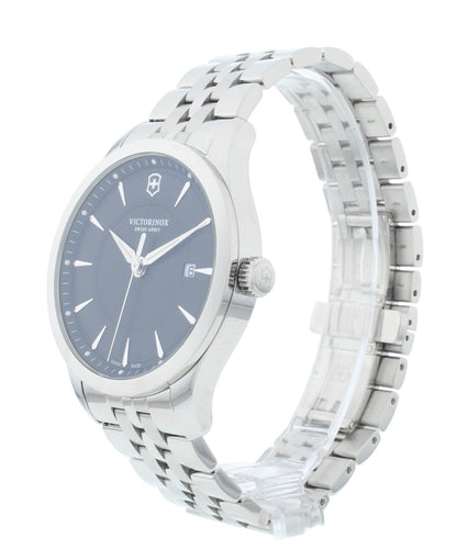 Victorinox Alliance 40mm Black Dial Quartz Stainless Steel Men's Watch 241801