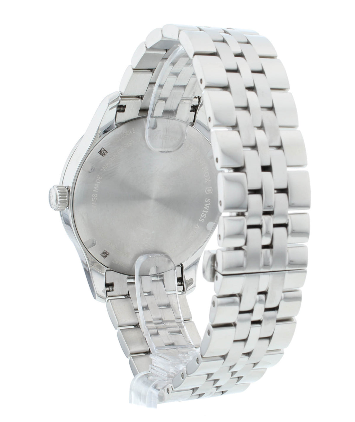 Victorinox Alliance 40mm Black Dial Quartz Stainless Steel Men's Watch 241801