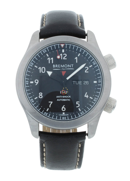 Bremont Martin Baker II Black Dial & Barrel 43mm Men’s Watch MBII-BK-AN-S