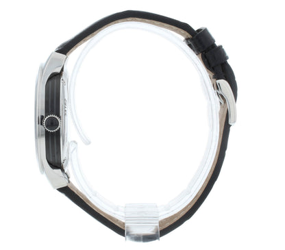 Bremont Solo 34mm Automatic Black Strap White Dial Ladies Watch SOLO34-AJ-WH-R-S