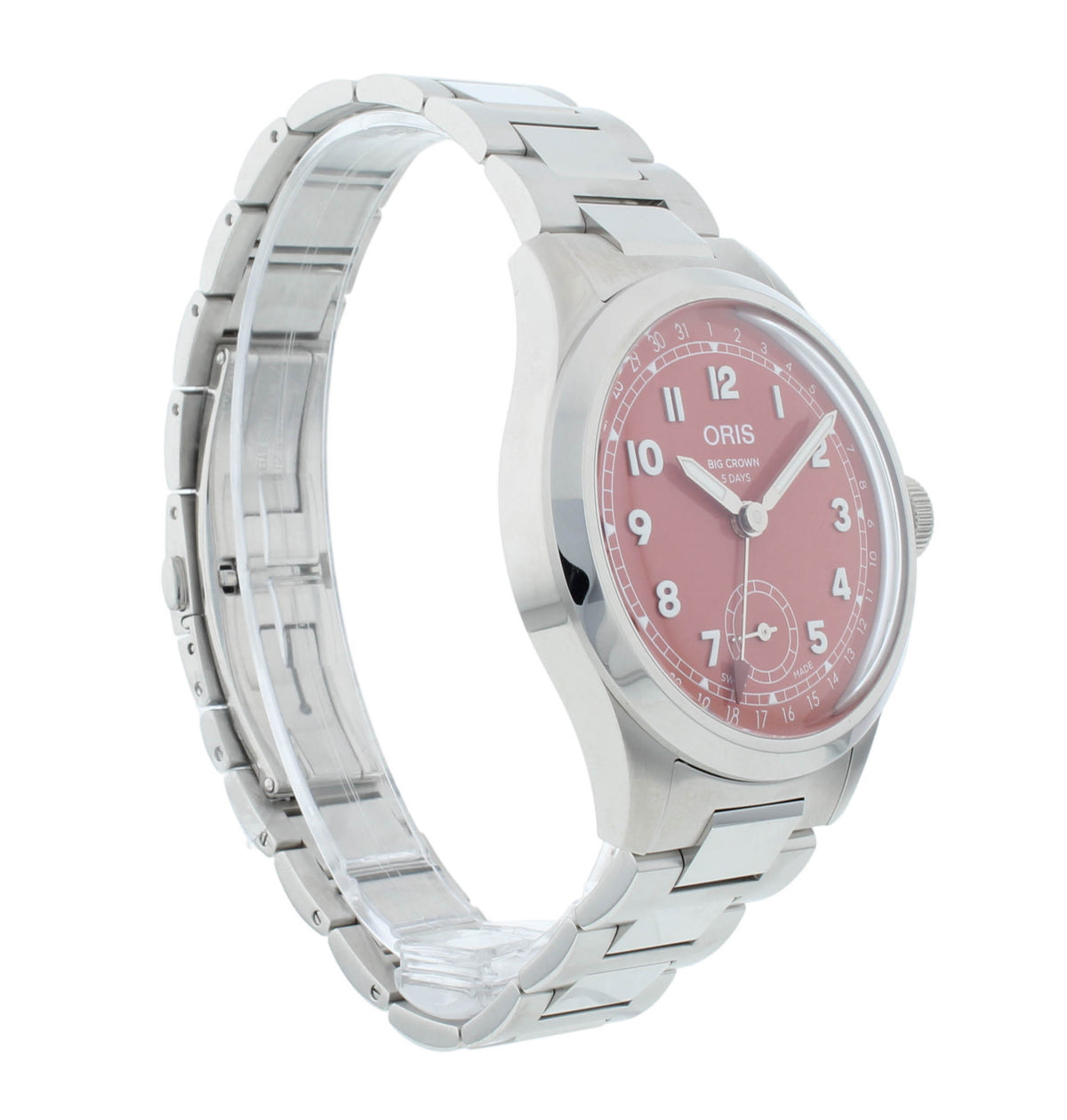 Oris Big Crown Pointer Date 40mm Automatic Red Dial Men's Watch 01 403 7799 4068