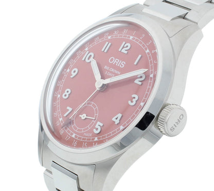 Oris Big Crown Pointer Date 40mm Automatic Red Dial Men's Watch 01 403 7799 4068