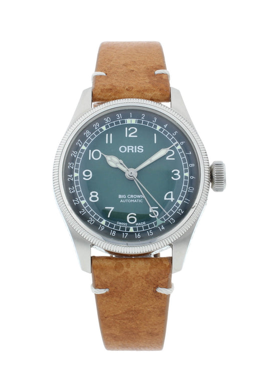 Oris Big Crown X Cervo Volante Green Dial Auto Men's Watch 0175477794067-SET