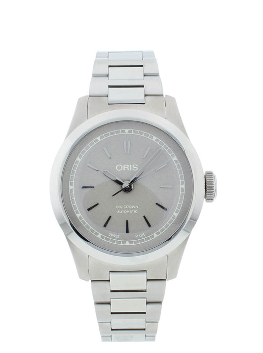 Oris Big Crown 34mm Silver Dial Automatic Ladies Watch 01 531 7797 4056-07 81706