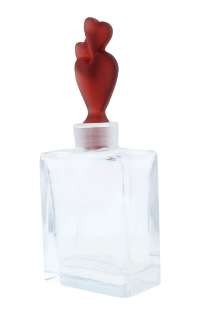 Daum France Amber Crystal Perfume Bottle 30ml Original Box 05763/C