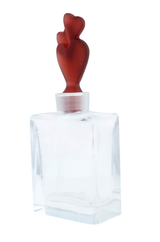 Daum France Amber Crystal Perfume Bottle 30ml Original Box 05763/C