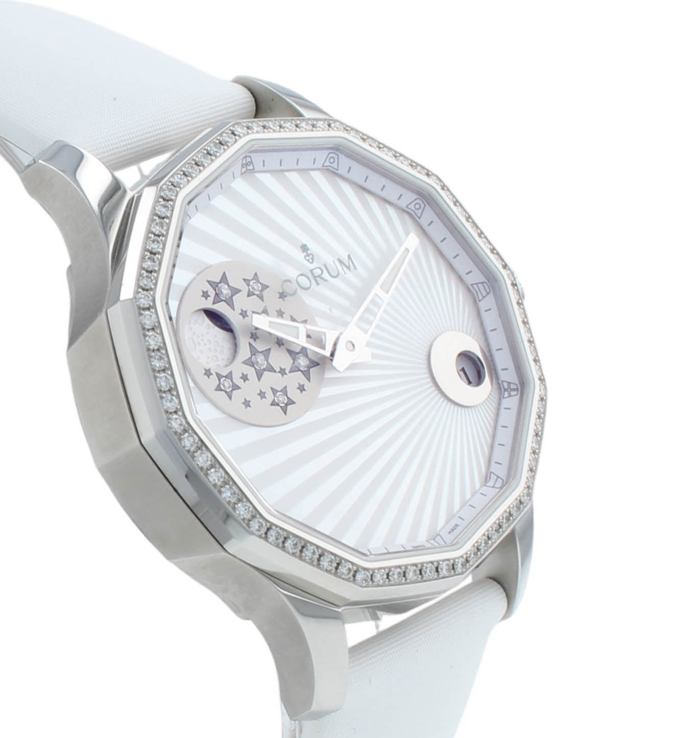 Corum Admirals Cup Legend 38mm White Dial Auto Men's Watch 384.101.47/0F49 AA01