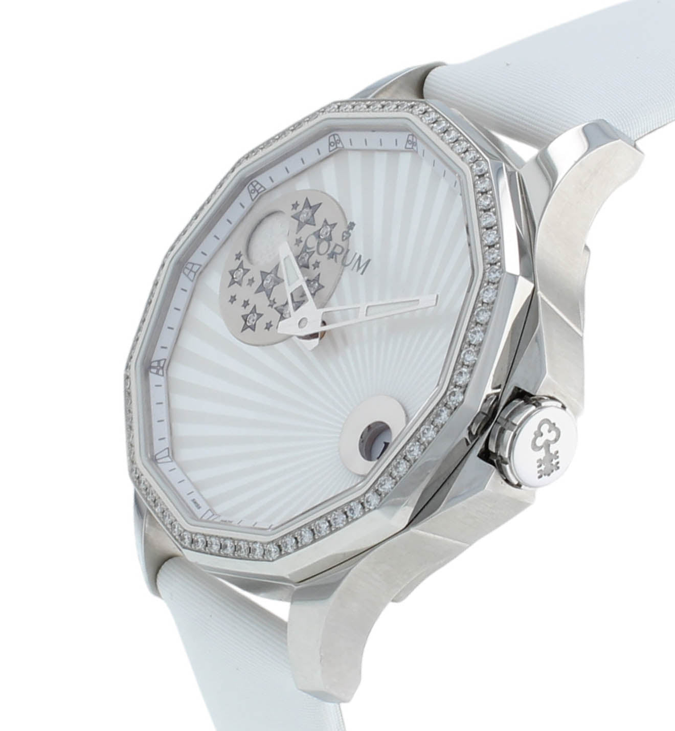 Corum Admirals Cup Legend 38mm White Dial Auto Men's Watch 384.101.47/0F49 AA01
