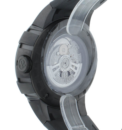 Pre-Owned Perrelet Turbine XL Black Dial 48mm Automatic Men’s Watch A4053/1
