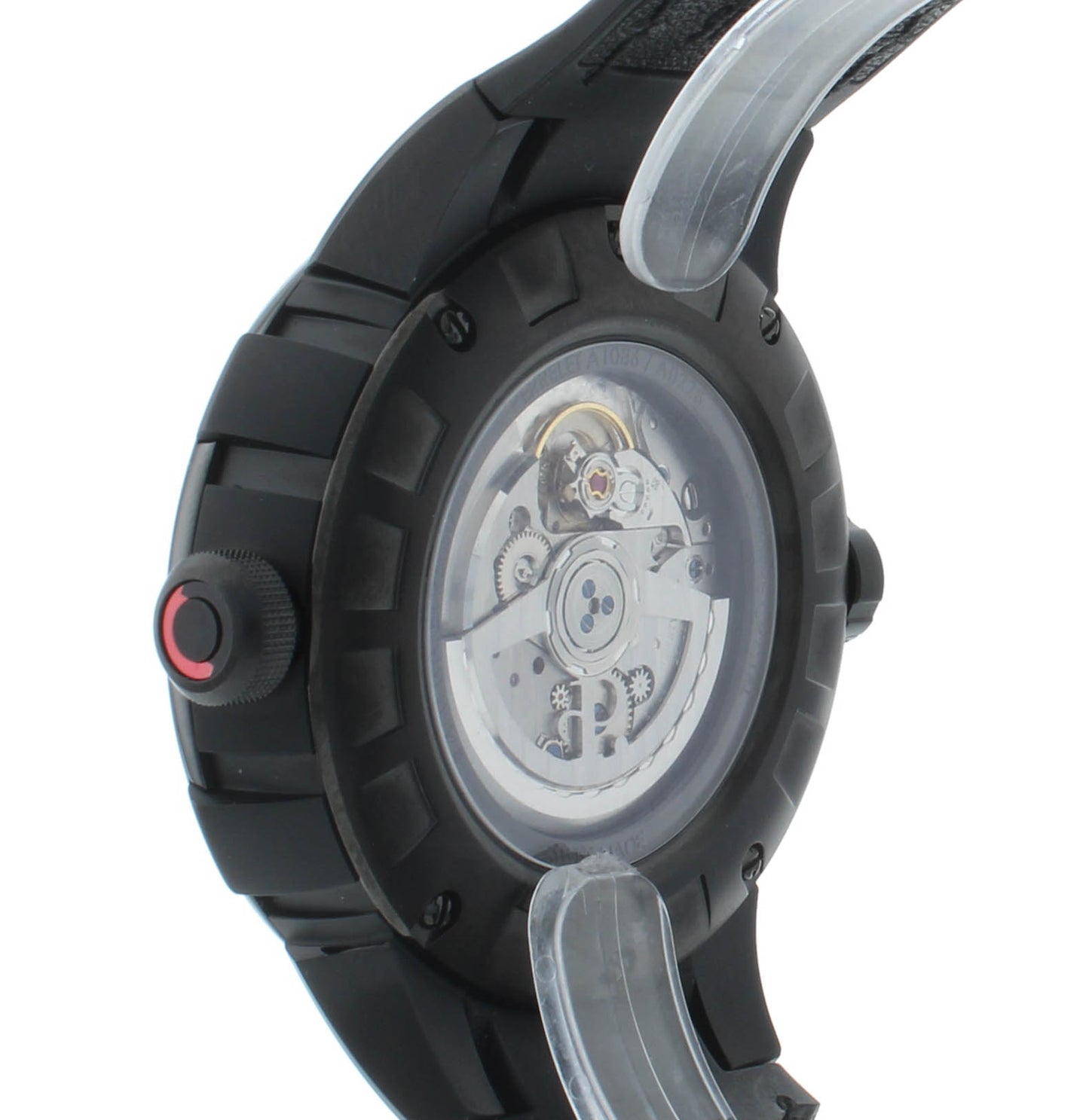 Pre-Owned Perrelet Turbine Pilot Black Dial 48mm Automatic Men’s Watch A1086/1A