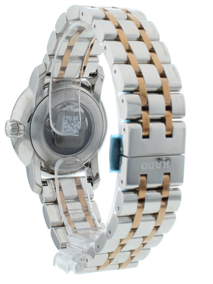 Rado DiaMaster Automatic 33mm Two-Tone Black Dial Ladies Watch R14050163