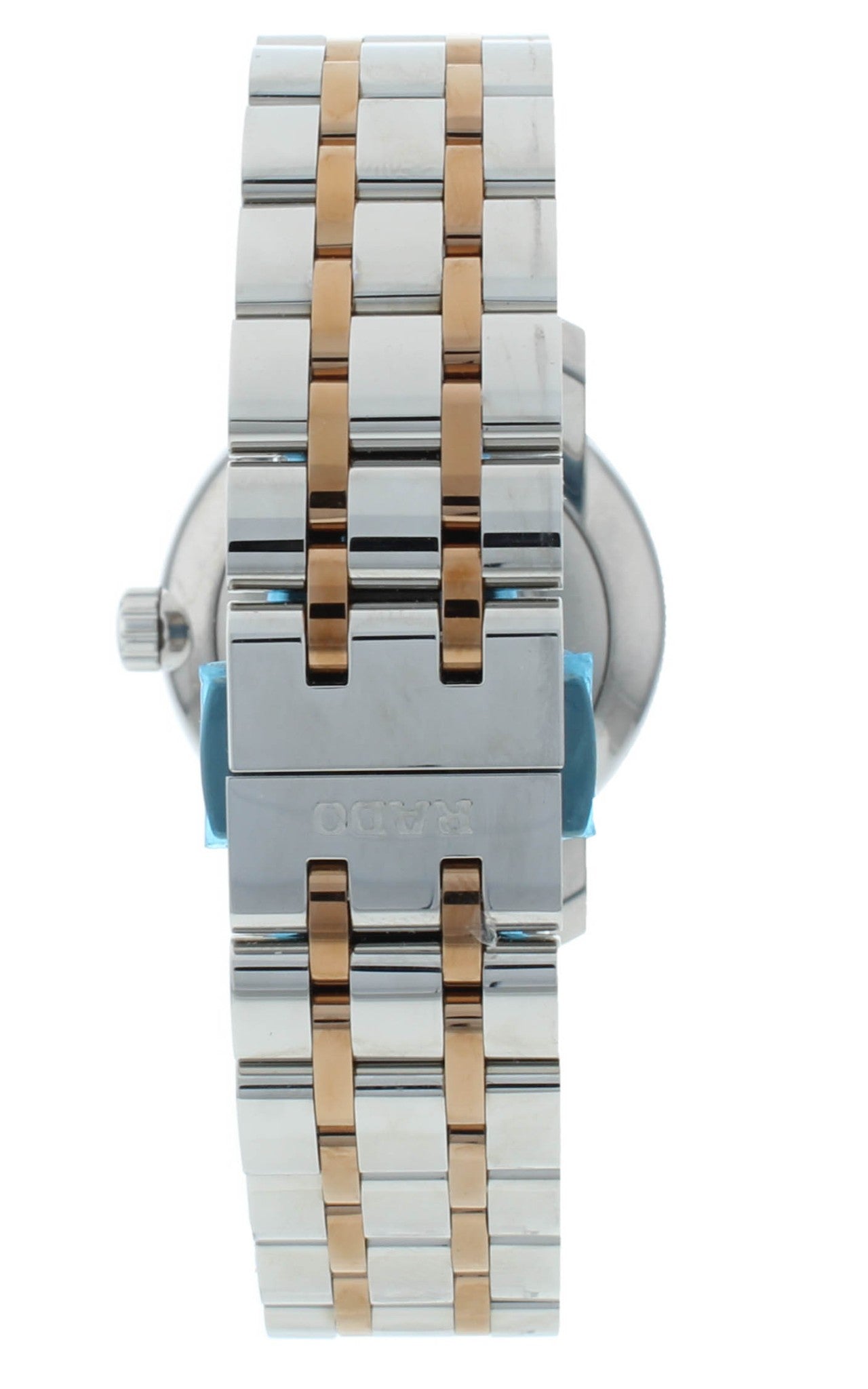 Rado DiaMaster Automatic 33mm Two-Tone Black Dial Ladies Watch R14050163