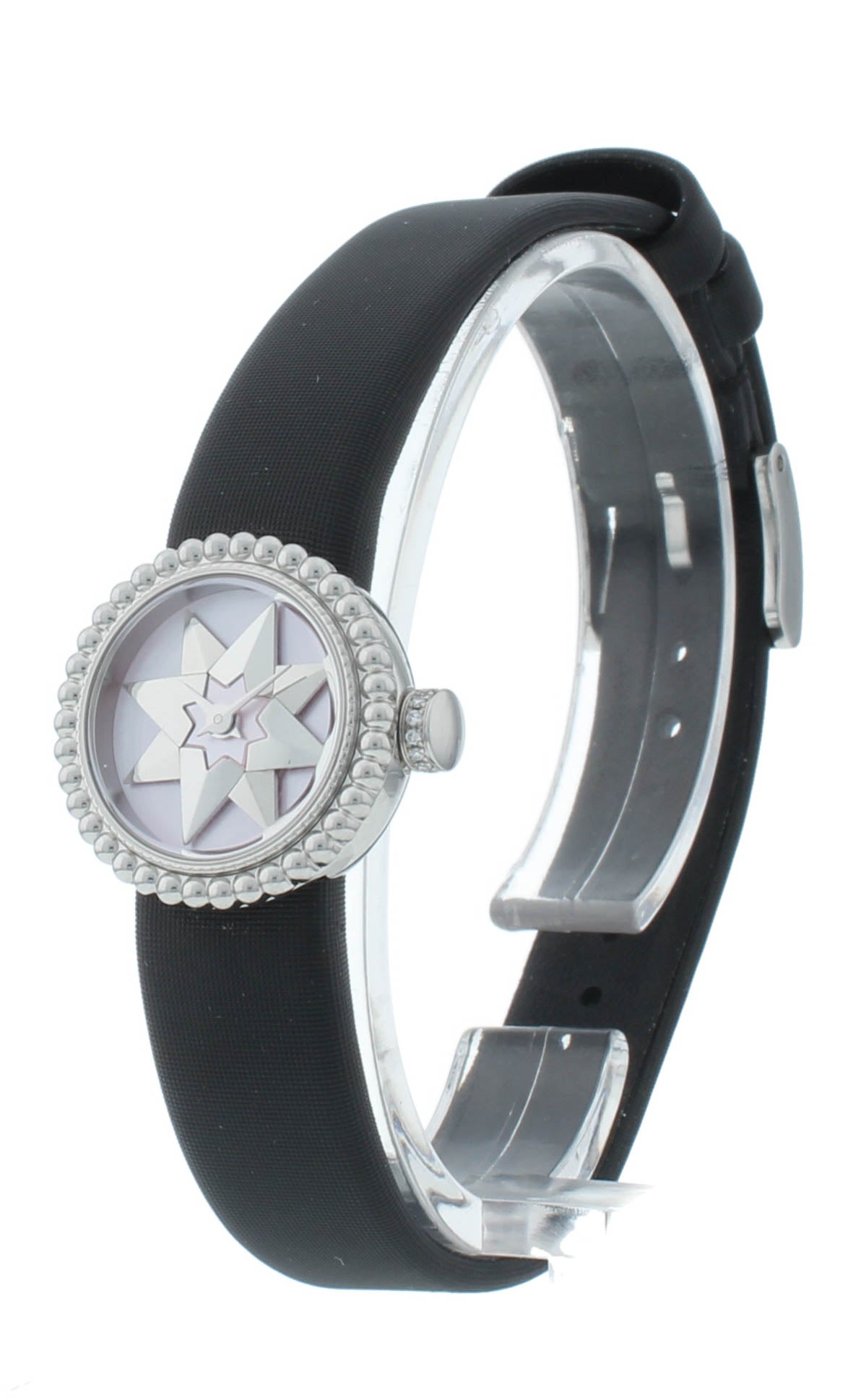 Dior La D De 19mm Fluo Pink Lacquer Dial Quartz Ladies Watch CD040112A005