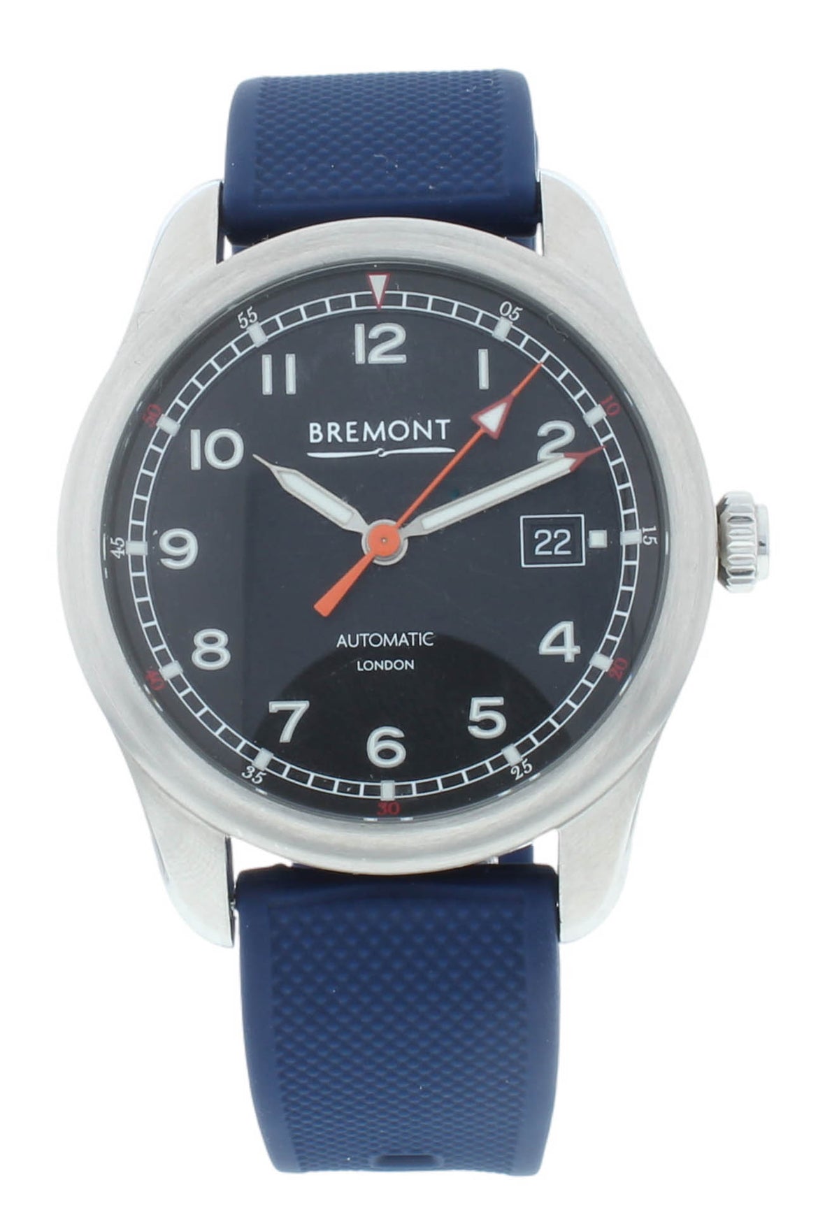 Pre-Owned Bremont Airco Mach 1 40mm Automatic Men's Watch AIRCO-M1-BK-R-S