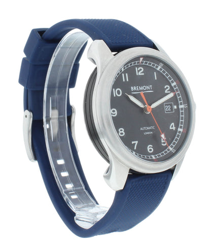 Pre-Owned Bremont Airco Mach 1 40mm Automatic Men's Watch AIRCO-M1-BK-R-S