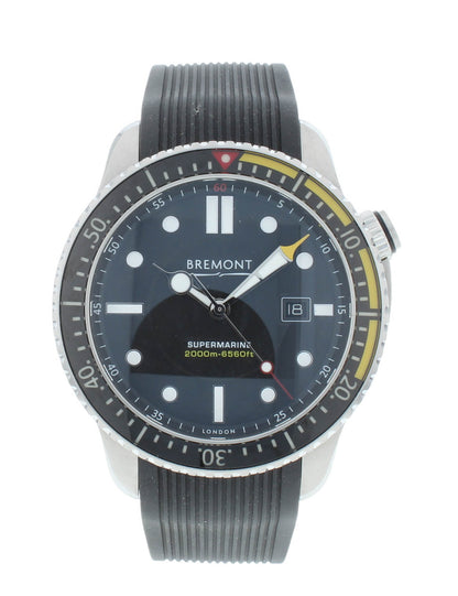 Bremont Supermarine S2000 Black Dial 45mm Automatic Men's Watch S2000-YL-S