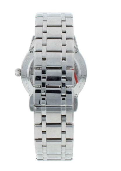 Montblanc Boheme 34mm Auto Silver Diamond Dial Moonphase Ladies Watch 114731