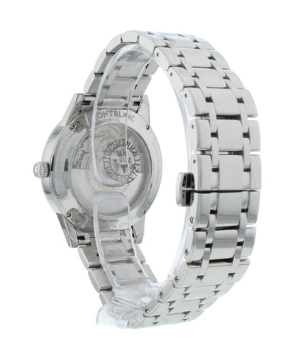 Montblanc Boheme 34mm Automatic Silver Diamond Dial Ladies Watch 114733