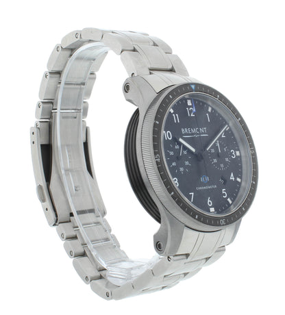 Bremont Boeing 247 Chronograph Black Dial 43mm Automatic Mens Watch BM247-BK-B