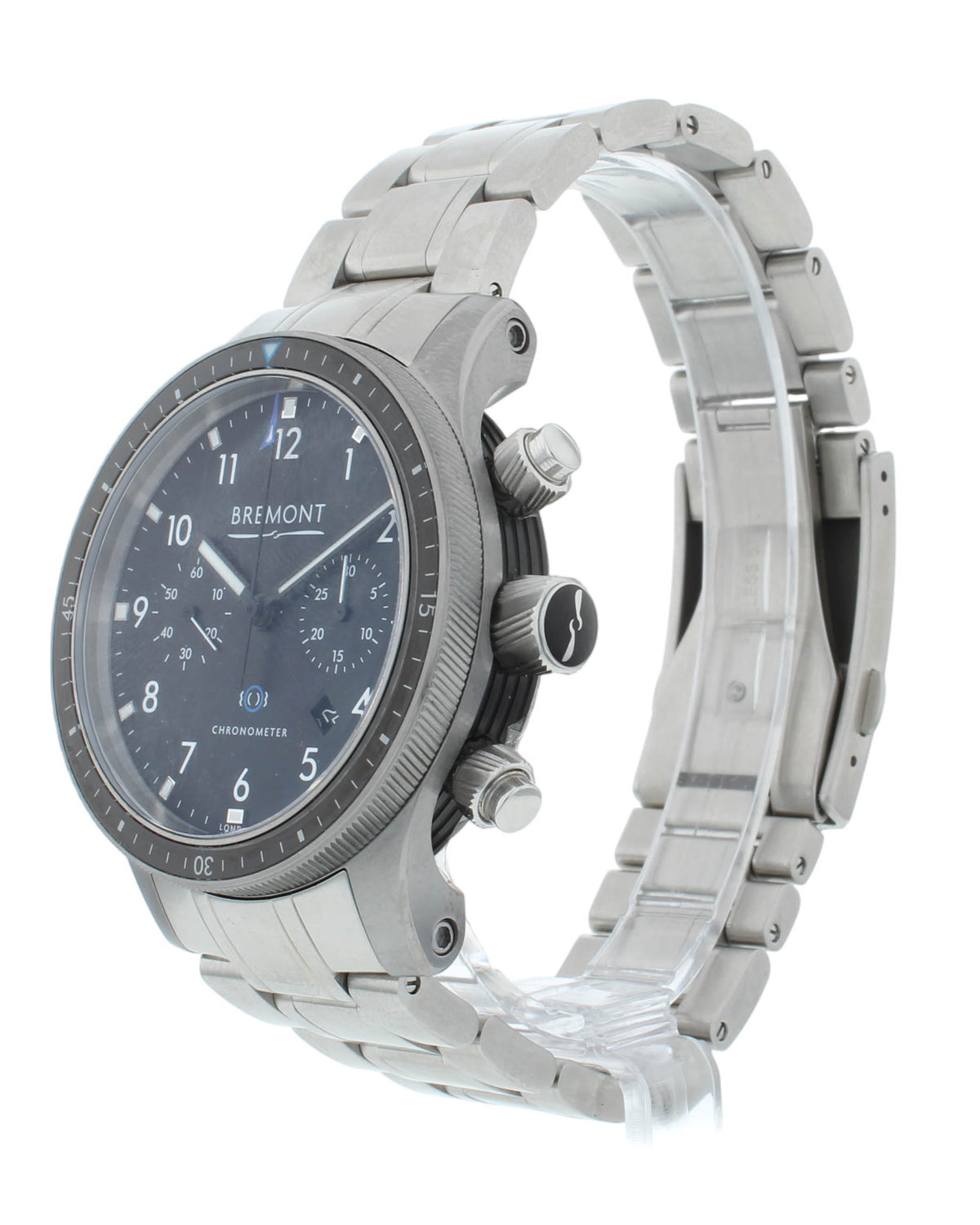 Bremont Boeing 247 Chronograph Black Dial 43mm Automatic Mens Watch BM247-BK-B