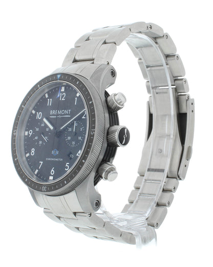 Bremont Boeing 247 Chronograph Black Dial 43mm Automatic Mens Watch BM247-BK-B