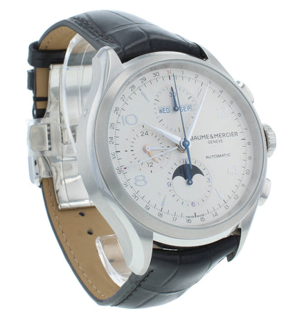 Baume & Mercier Clifton 43mm Triple Date Moonphase Auto Ladies Watch M0A10278