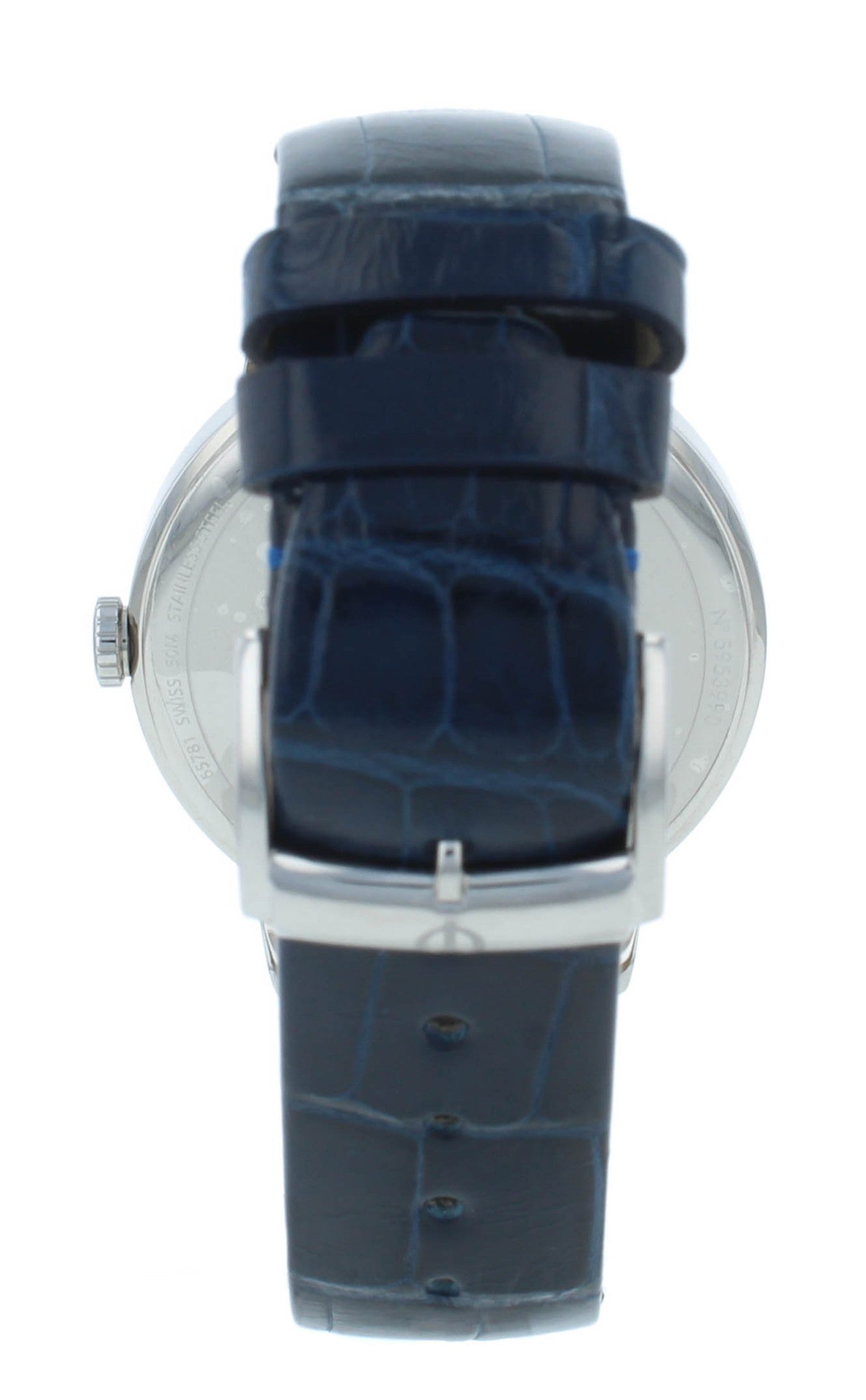 Baume & Mercier Classima 36mm Moonphase Silver Dial Quartz Ladies Watch M0A10226