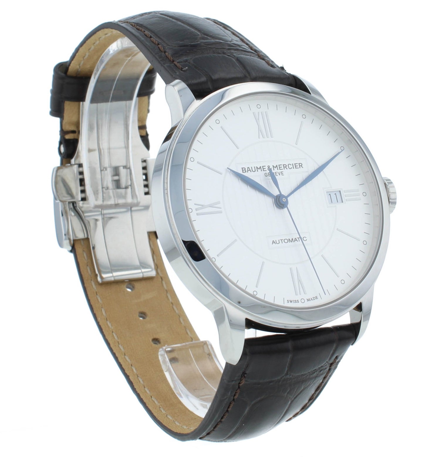 Baume & Mercier Classima 40mm Silver Dial Automatic Men's Watch M0A10214