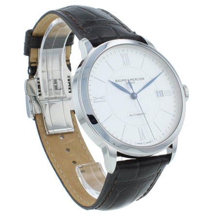 Baume & Mercier Classima 40mm Silver Dial Automatic Men's Watch M0A10214