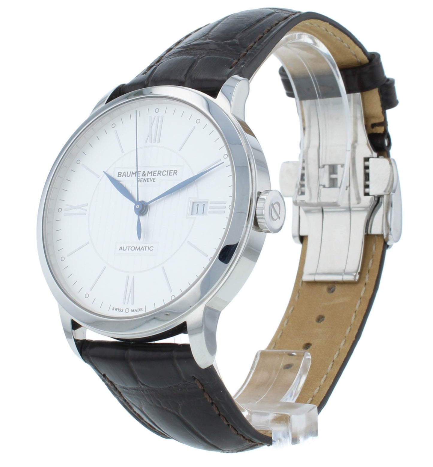 Baume & Mercier Classima 40mm Silver Dial Automatic Men's Watch M0A10214
