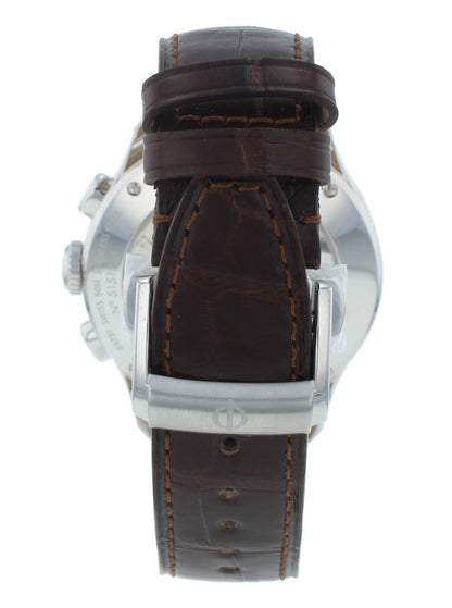 Baume & Mercier Clifton 43mm Chrono Silver Dial Automatic Men's Watch M0A10129