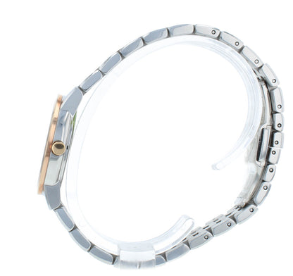 Movado Museum Classic 28mm White MOP Dial Two-Tone Quartz Ladies Watch 607209