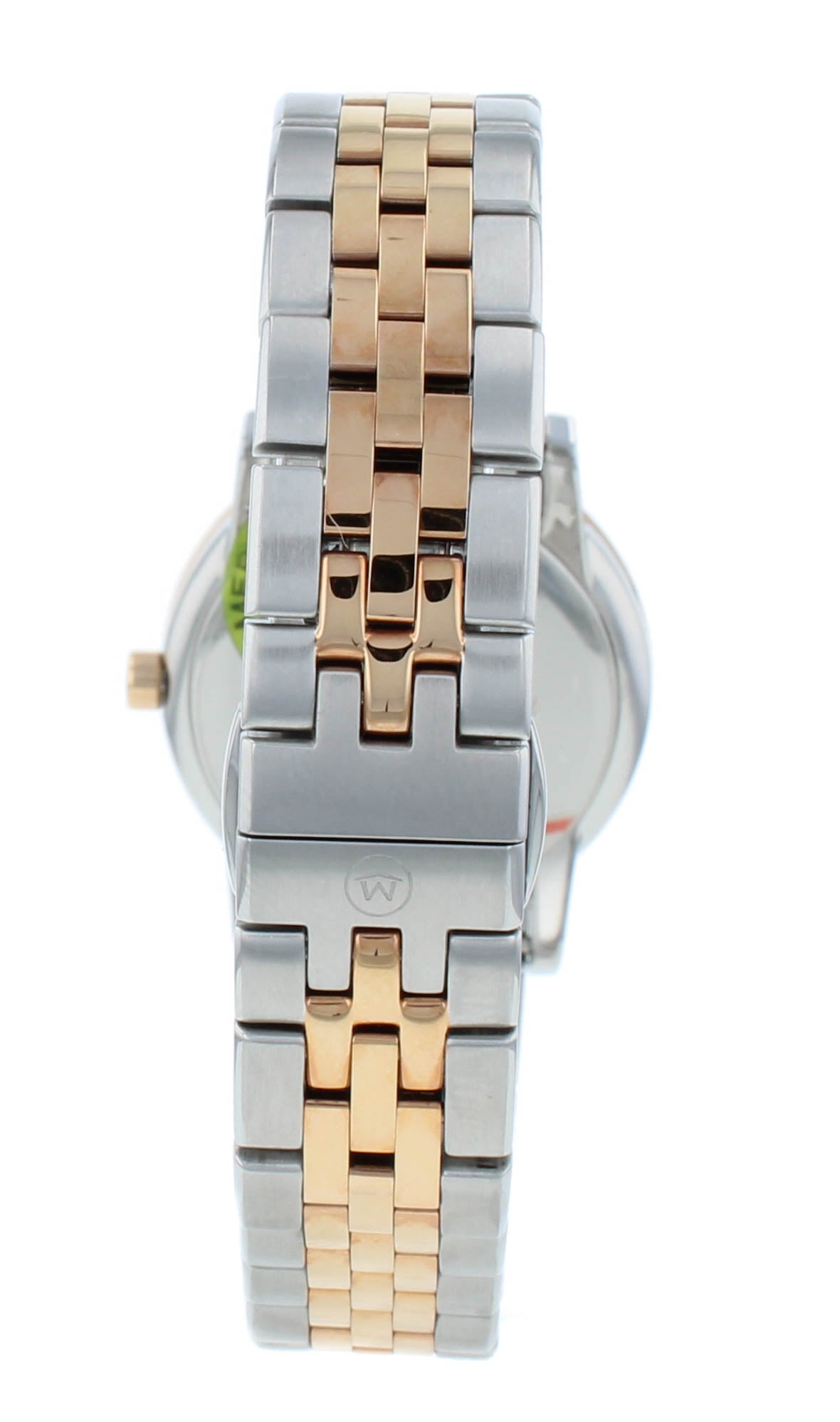 Movado Museum Classic 28mm White MOP Dial Two-Tone Quartz Ladies Watch 607209