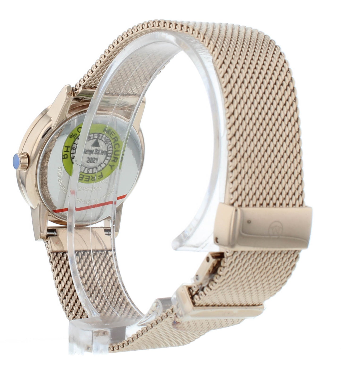 Pre-Owned Movado Museum Classic 28mm Rose Gold Tone Quartz Ladies Watch 607352