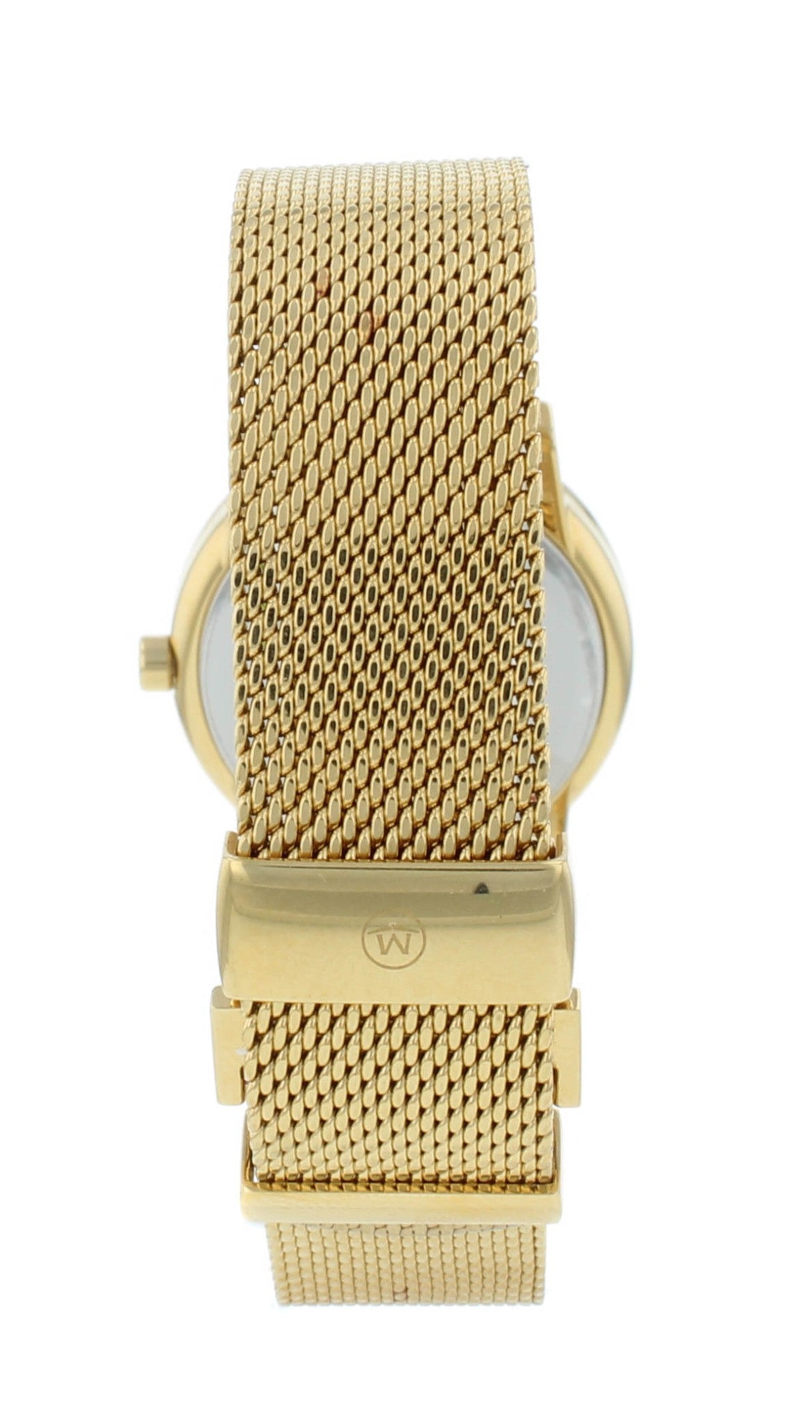 Pre-Owned Movado Museum Classic 28mm Yellow Gold Tone Quartz Ladies Watch 607351