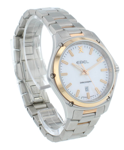 Ebel Discovery 33mm Steel & 18kt Yellow Gold  Quartz Ladies Watch 1216396
