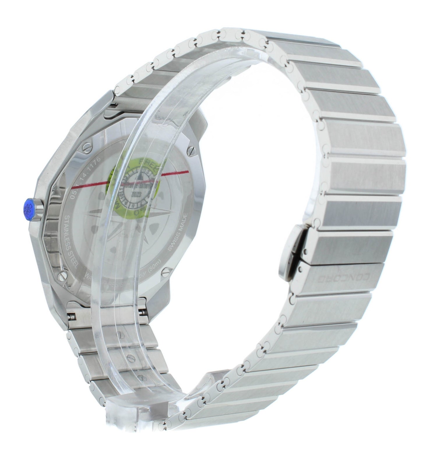 Concord Mariner Quartz Stainless Steel Silver Dial 40mm Men's Watch 320473