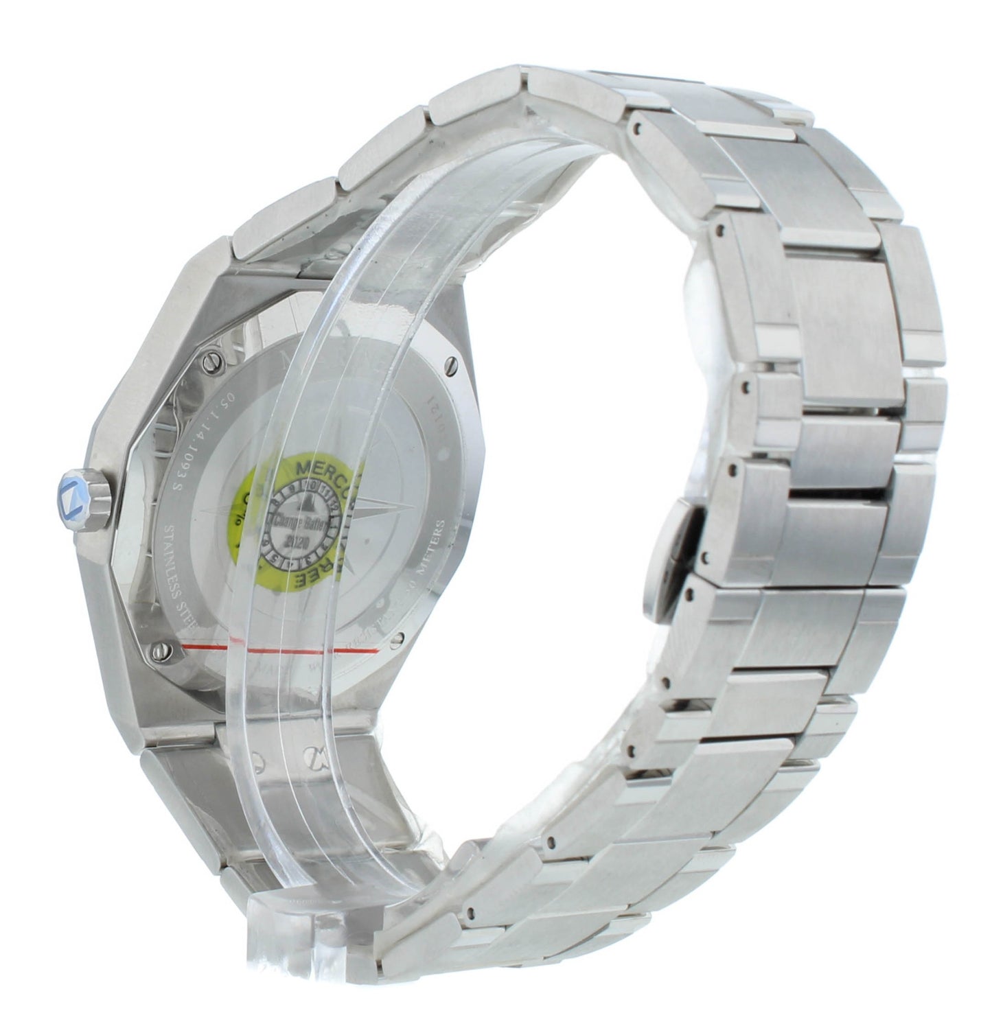 Concord Mariner Quartz Diamond Bezel White MOP Dial 41mm Men's Watch 320264