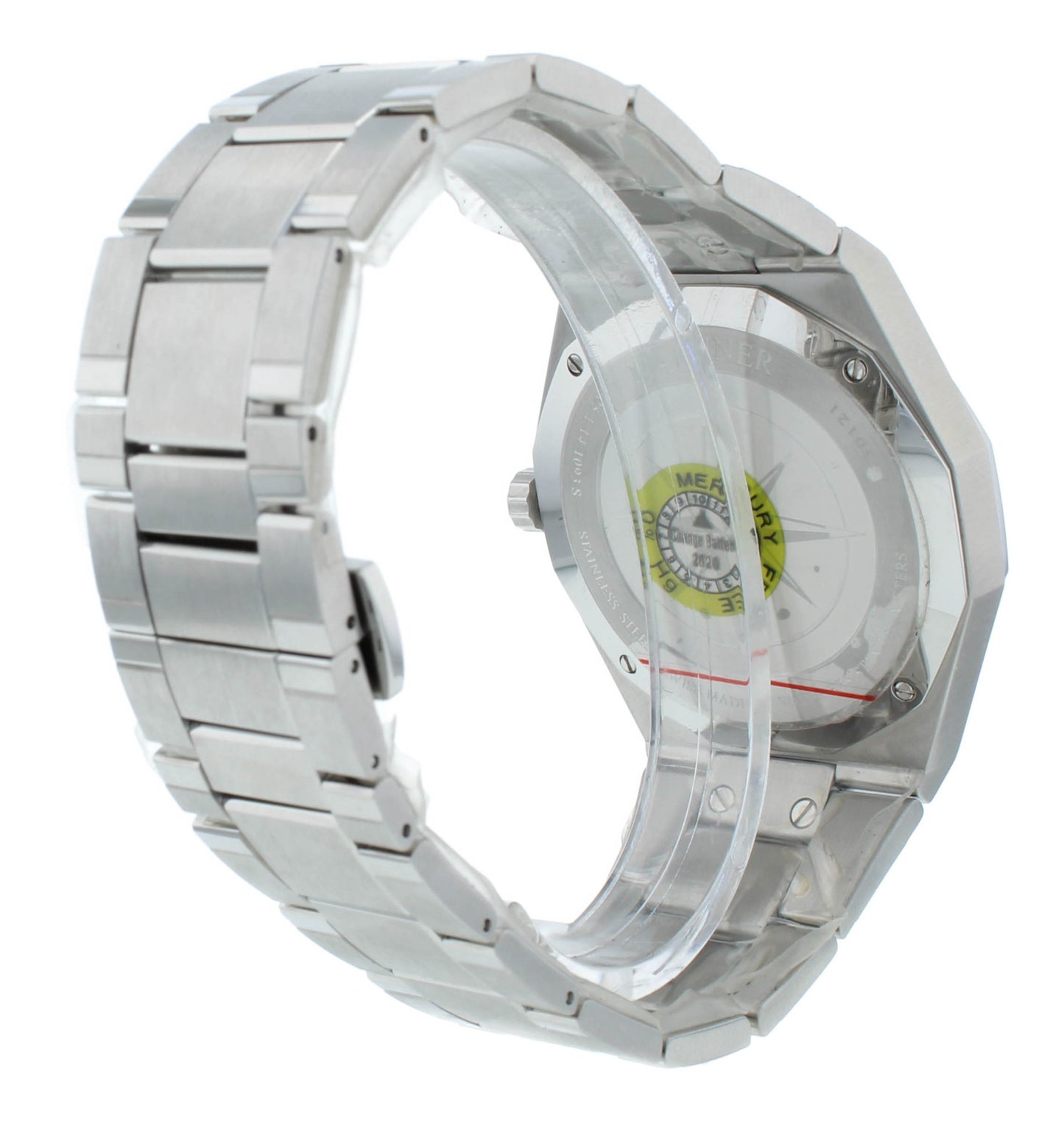 Concord Mariner Quartz Diamond Bezel White MOP Dial 41mm Men's Watch 320264